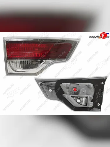 Левый фонарь (внутренний) SAT Toyota Highlander XU50 дорестайлинг (2013-2017)