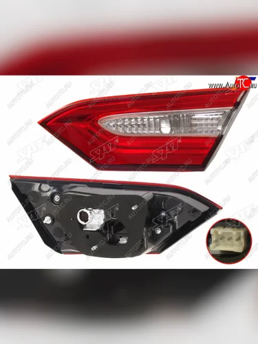 Правый фонарь (внутренний) SAT Toyota Camry XV70 дорестайлинг (2017-2021)