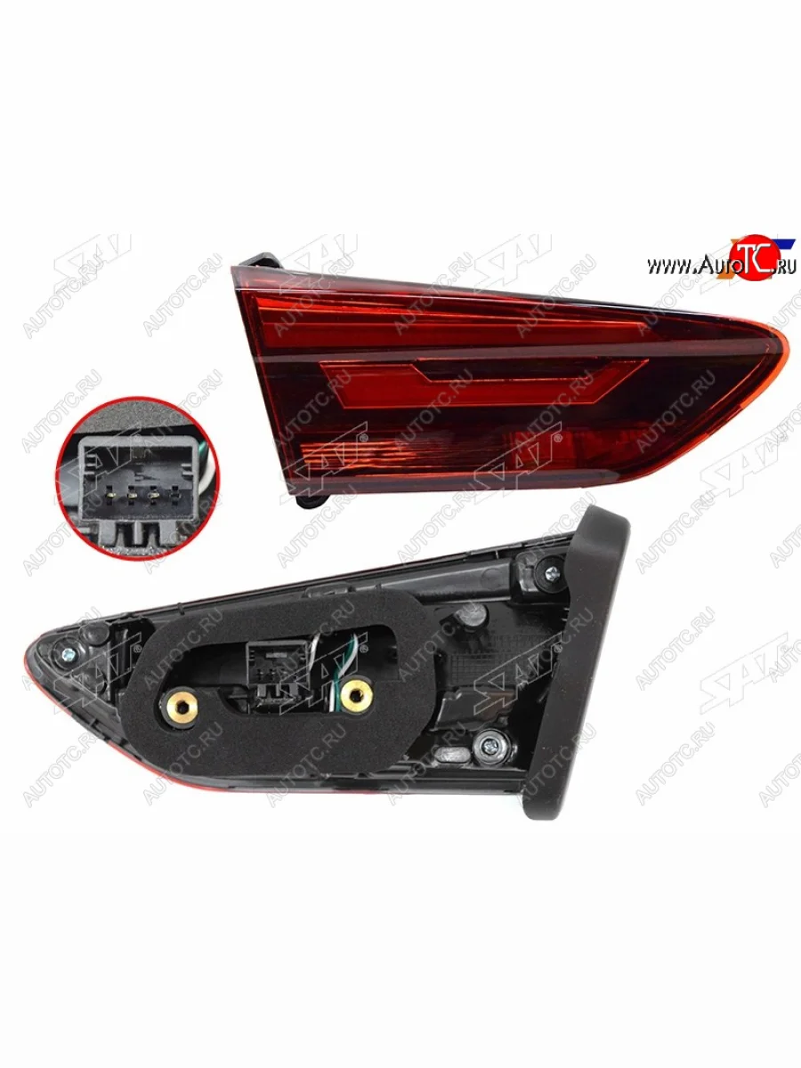 Левый фонарь (внутренний) SAT Volkswagen Polo Mk6 лифтбек (2020-2022)  в Перми Пермском крае