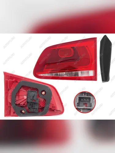 Правый фонарь (внутренний) SAT Volkswagen Touareg 2 NF дорестайлинг (2010-2014)