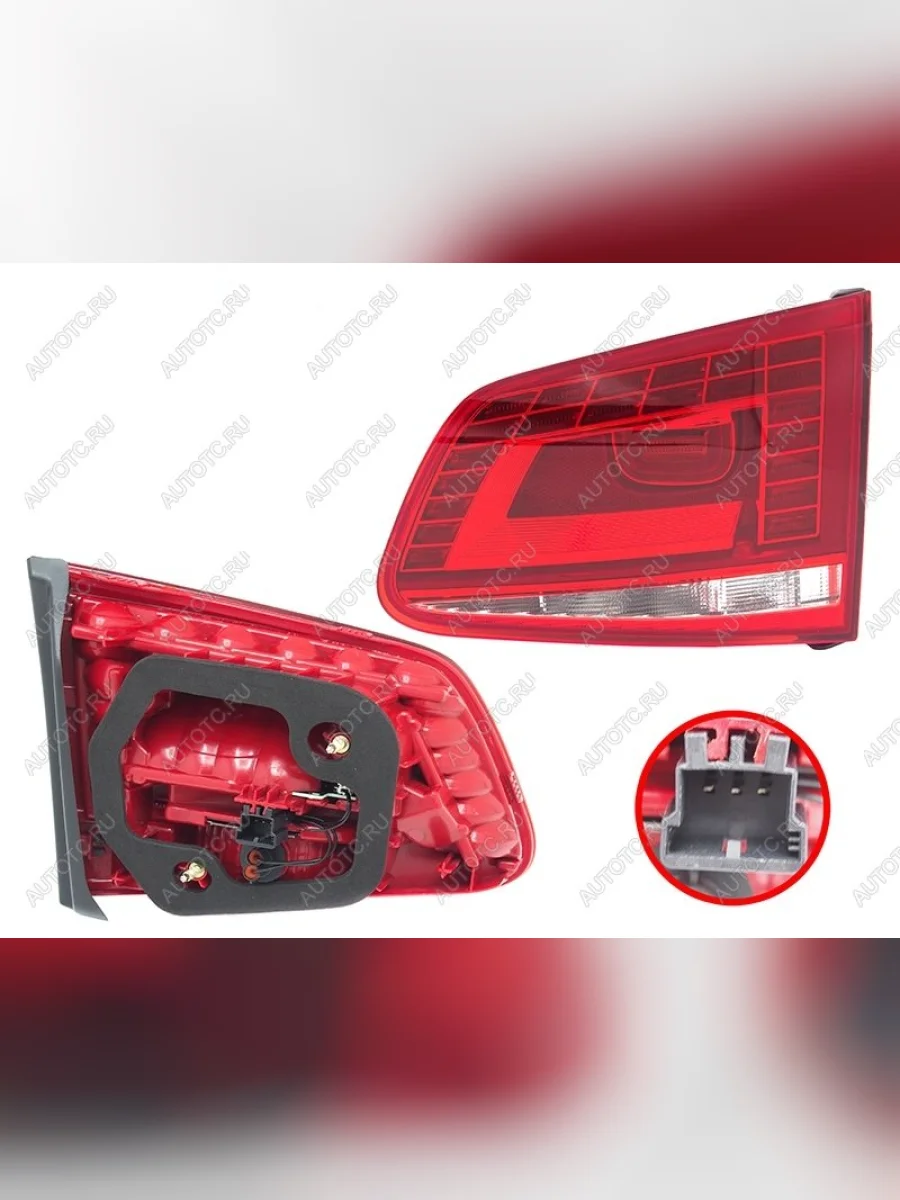 Правый фонарь (LED, внутренний) SAT  Volkswagen Touareg (2010-2018) 2 NF  в Керчи Республика Крым