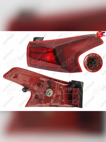 Правый фонарь (внешний) SAT Hyundai Santa Fe TM дорестайлинг (2018-2021)