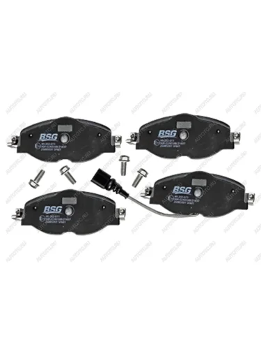 Колодки тормозные передние (4шт.) BSG Audi A3 8VS седан дорестайлинг (2012-2016)