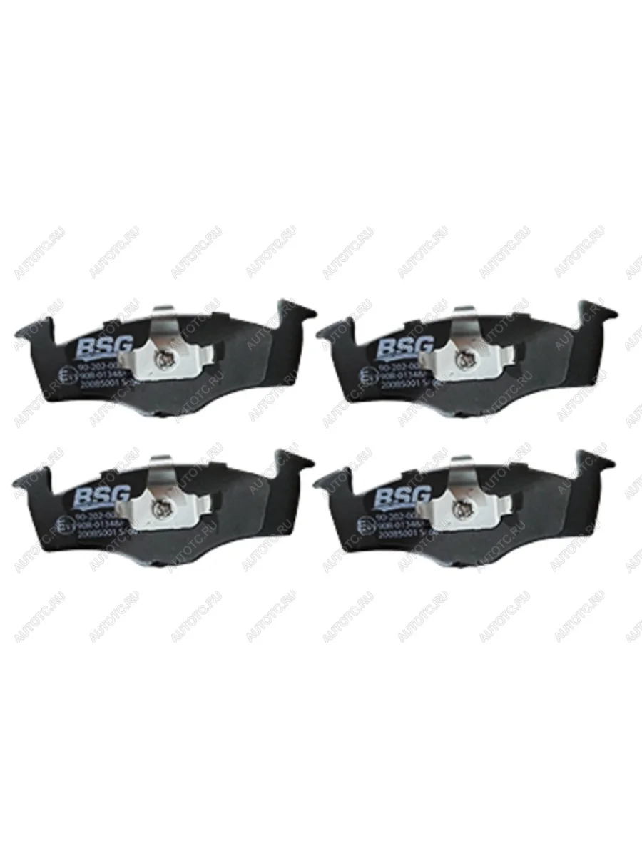 Колодки тормозные передние (4шт.) BSG Skoda Fabia Mk2 универсал дорестайлинг (2007-2010)  в Перми Пермском крае