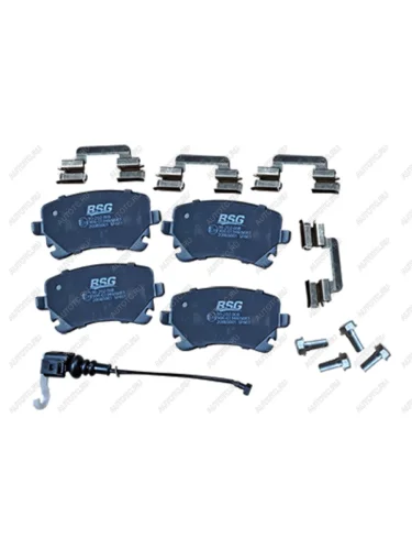 Колодки тормозные задние (4шт.) BSG Volkswagen Transporter T6 дорестайлинг (2015-2019)