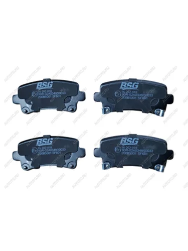 Колодки тормозные задние (4шт.) BSG Opel Insignia A дорестайлинг седан (2008-2013)
