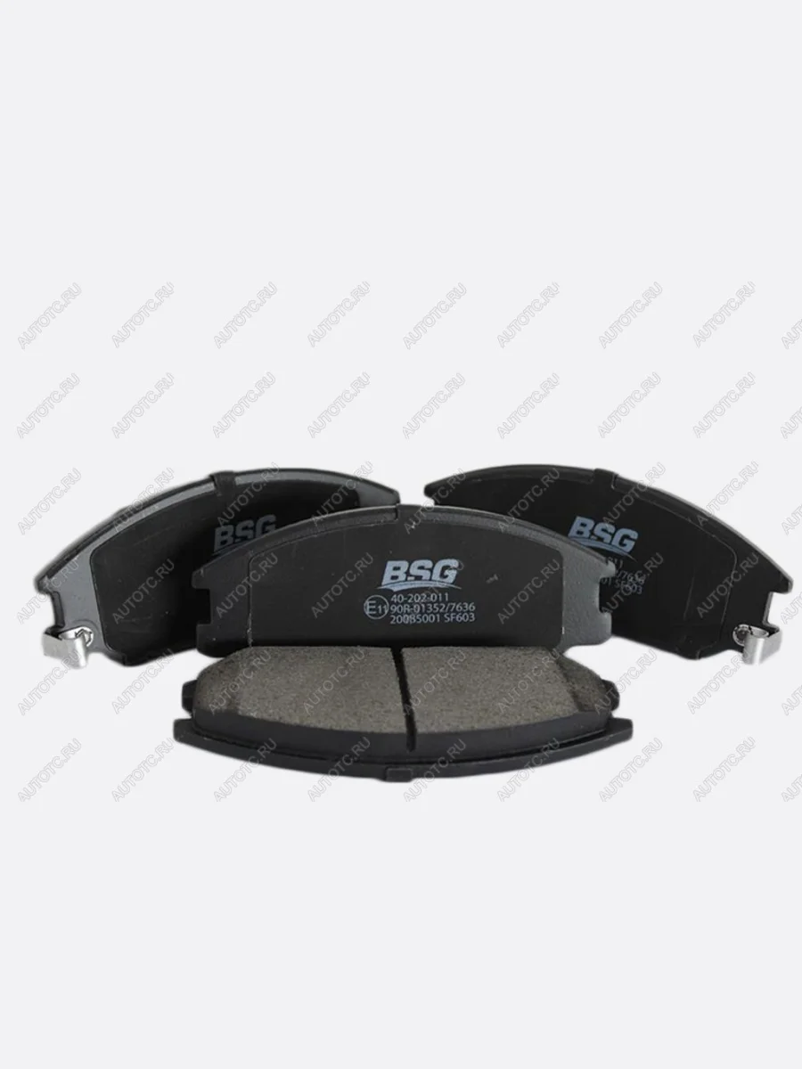 Колодки тормозные передние (4шт.) BSG Hyundai Santa Fe SM (2000-2012)  в Перми Пермском крае
