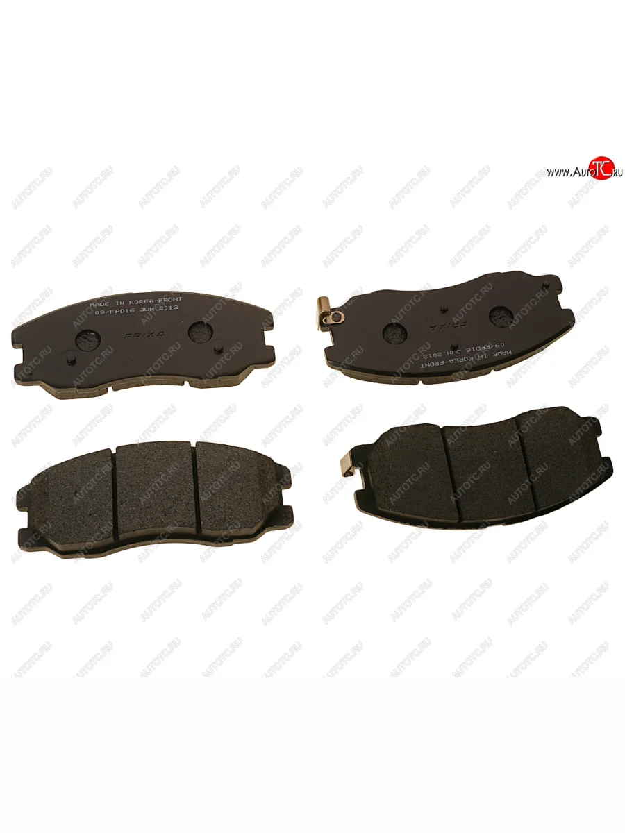 Колодки тормозные передние (4шт.) HANKOOK FRIXA Chevrolet Captiva  дорестайлинг (2006-2011)  в Керчи Республика Крым