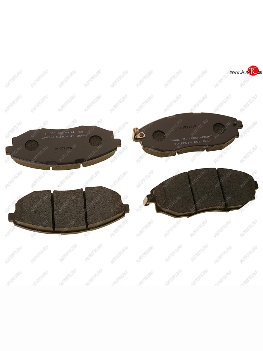 Колодки тормозные передние (4шт.) HANKOOK FRIXA Chevrolet Epica V250 (2006-2012)  в Керчи Республика Крым