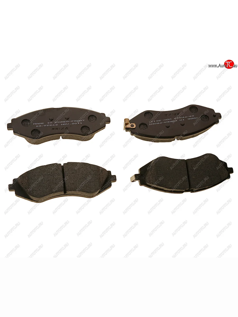 Колодки тормозные передние (4шт.) HANKOOK FRIXA Chevrolet Lacetti хэтчбек (2002-2013)  в Перми Пермском крае