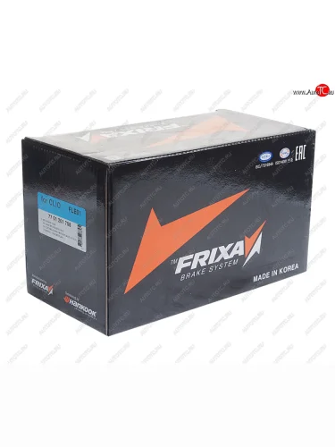 Колодки тормозные задние барабанные (4шт.) HANKOOK FRIXA Renault Clio BB дорестайлинг, хэтчбэк 5 дв. (1998-2002)