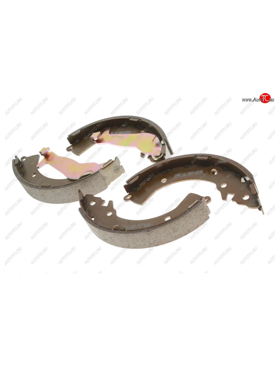 Колодки тормозные задние барабанные c АБС R8 (4шт.) HANKOOK FRIXA Hyundai Getz TB хэтчбэк 5 дв. рестайлинг (2005-2010)  с доставкой в г. Керчь