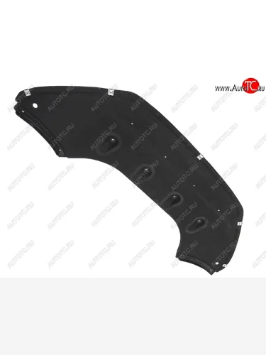 Защита переднего бампера (пыльник) SAT Hyundai Sonata LF дорестайлинг (2014-2017)