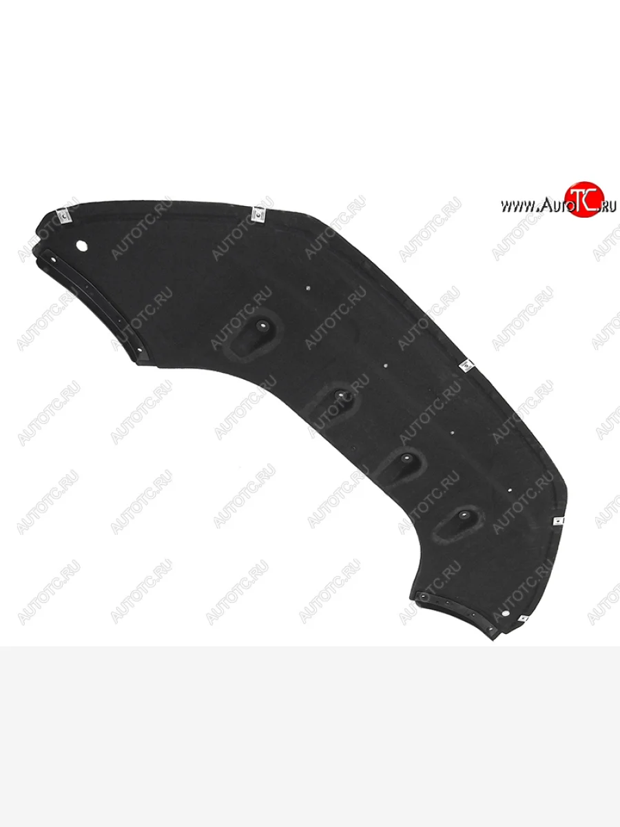 Защита переднего бампера (пыльник) SAT Hyundai Sonata LF дорестайлинг (2014-2017)  в Самаре Самарской области