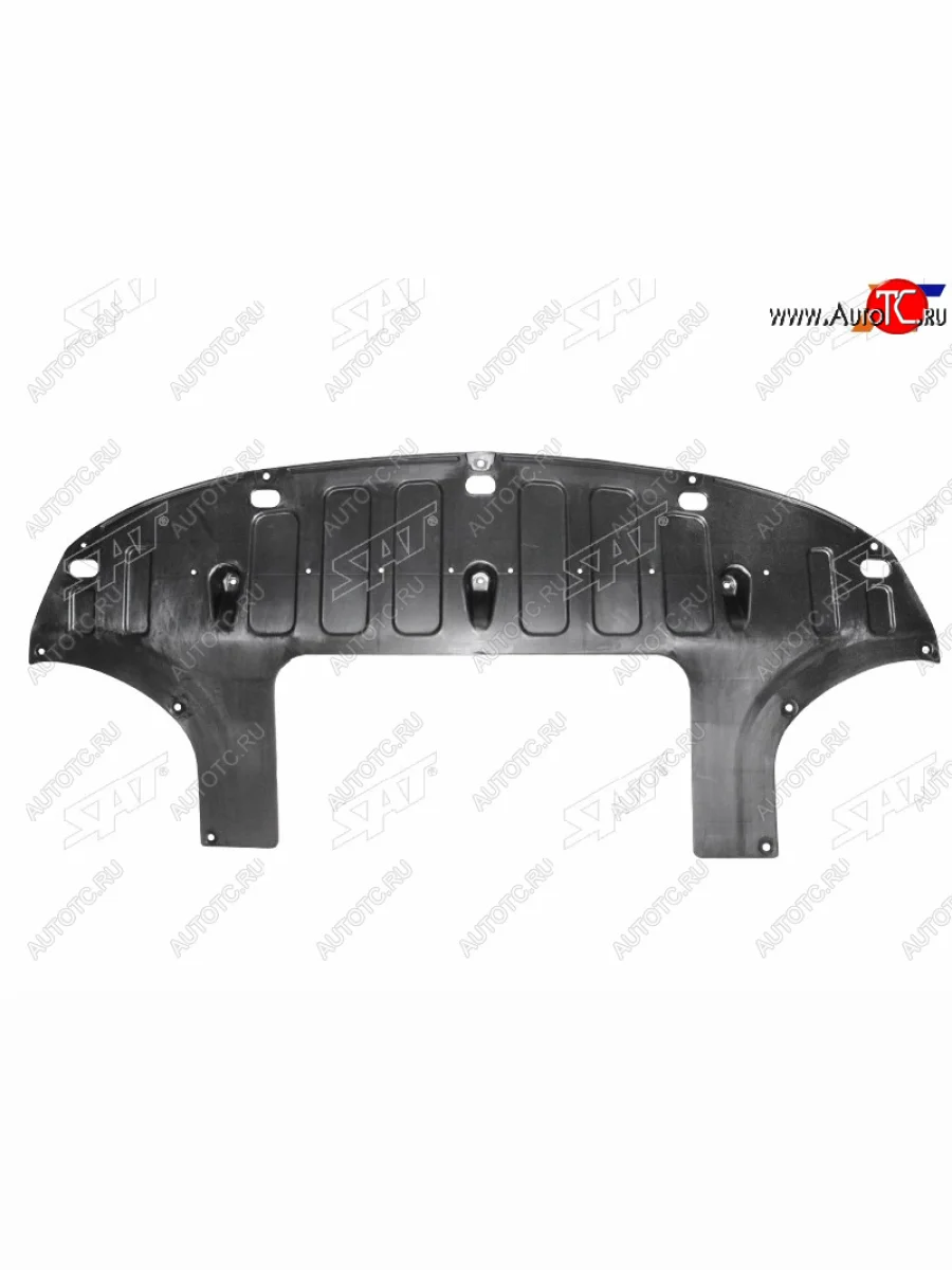 Защита переднего бампера (пыльник) SAT KIA Rio 4 FB рестайлинг седан (2020-2022)  с доставкой в г. Керчь