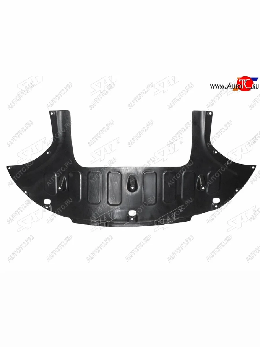 Защита переднего бампера (пыльник) SAT KIA Rio X-line (2017-2021)  с доставкой в г. Керчь