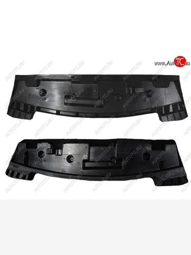 Защита переднего бампера (пыльник) SAT Nissan Qashqai 2 J11 дорестайлинг (2013-2019)