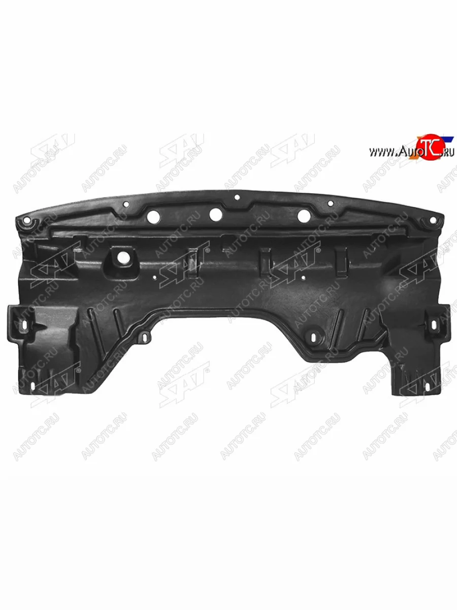 Защита переднего бампера (пыльник) SAT Nissan Teana 2 J32 дорестайлинг (2008-2011)  в Керчи Республика Крым