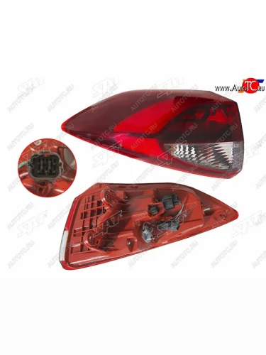Фонарь задний левый (внешний, LED) SAT Hyundai Tucson  TL (2015-2018) дорестайлинг