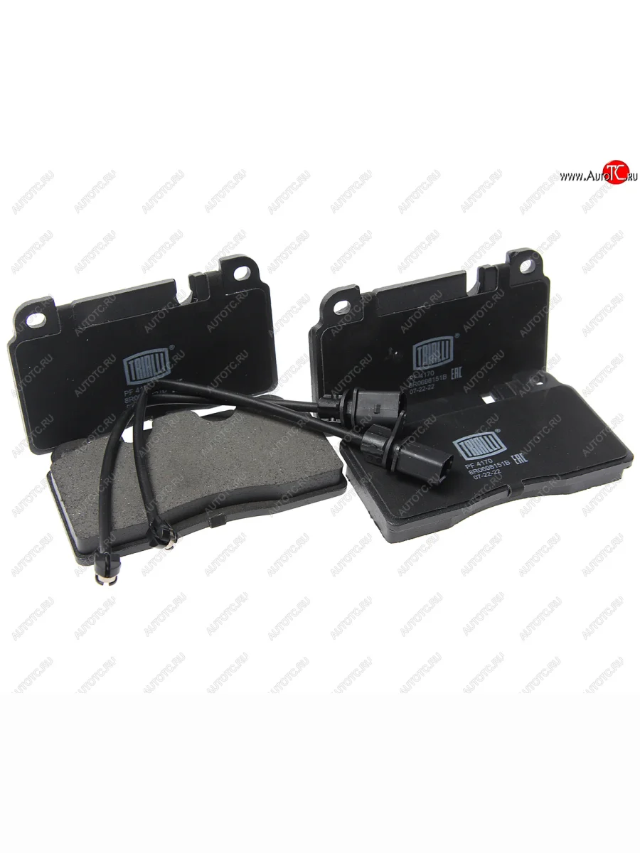 Колодки тормозные передние (4шт.) TRIALLI Audi A7 4K лифтбэк дорестайлинг (2018-2023)  в Керчи Республика Крым