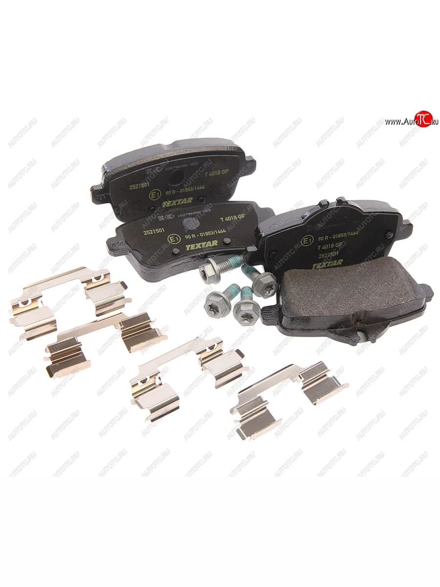 Колодки тормозные задние (4шт.) TEXTAR Mercedes-Benz ML class W166 (2011-2015)  в Керчи Республика Крым