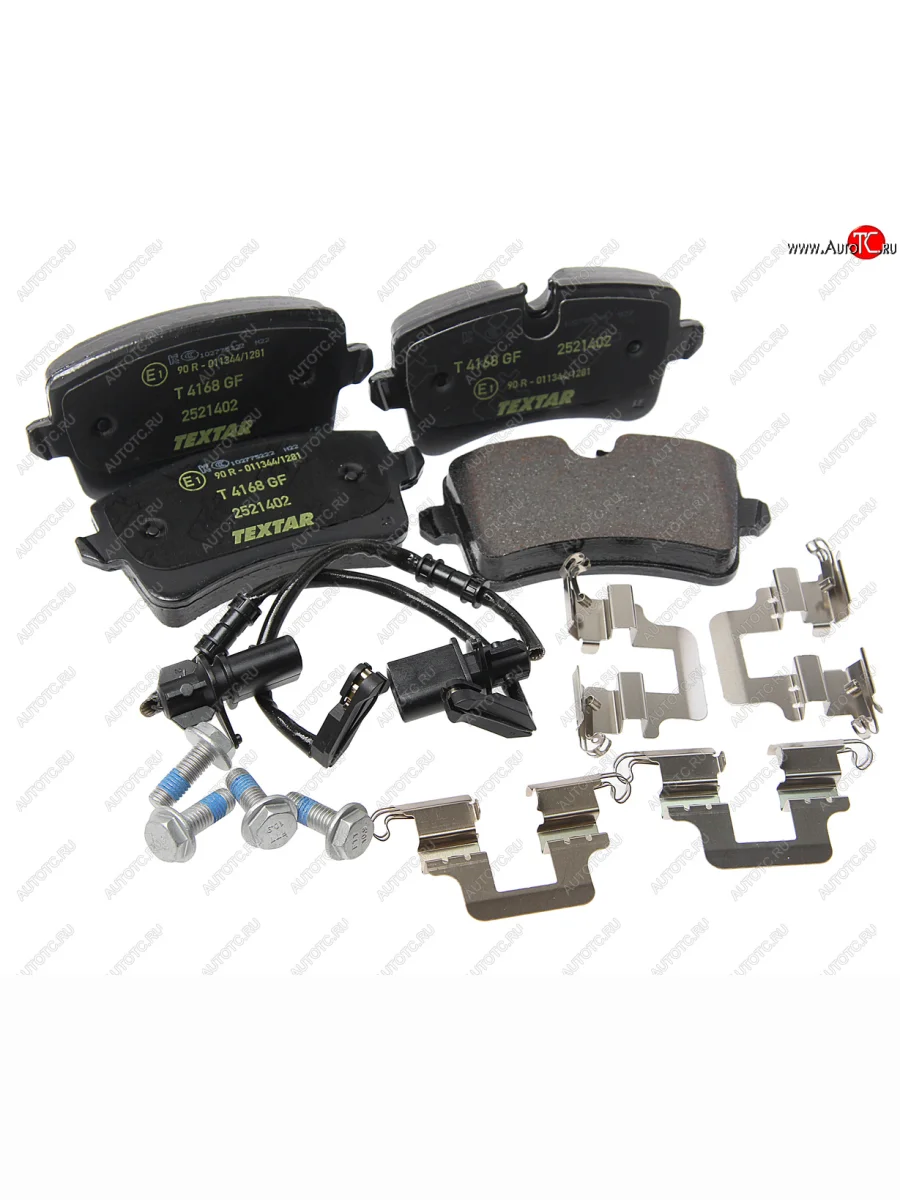 Колодки тормозные задние (4шт.) TEXTAR Audi A7 4G лифтбэк дорестайлинг (2010-2014)  в Перми Пермском крае