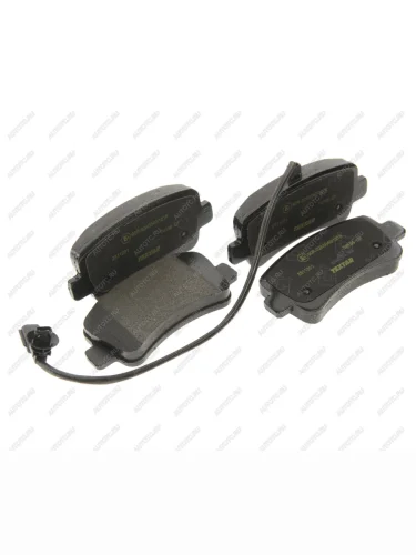 Колодки тормозные задние (4шт.) TEXTAR Renault Master FV,JV фургон дорестайлинг (2010-2015)