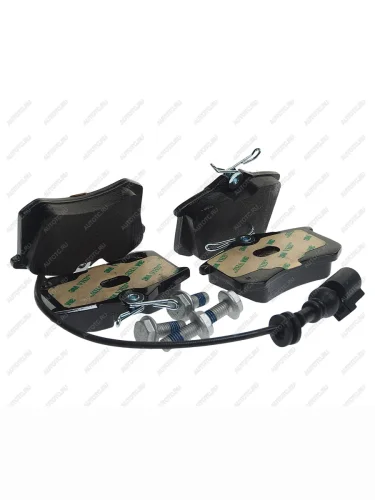 Колодки тормозные задние (4шт.) TEXTAR Seat Ibiza 6J хэтчбэк 5 дв. доресталийнг (2008-2012)