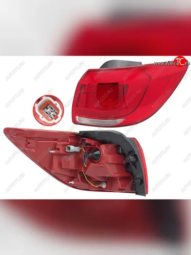 Фонарь задний правый (внешний, LED) SAT KIA Sportage  3 SL (2014-2016) рестайлинг