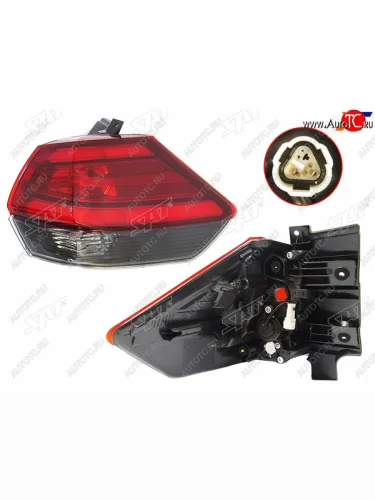 Фонарь задний правый SAT Nissan X-trail  3 T32 (2017-2022) рестайлинг