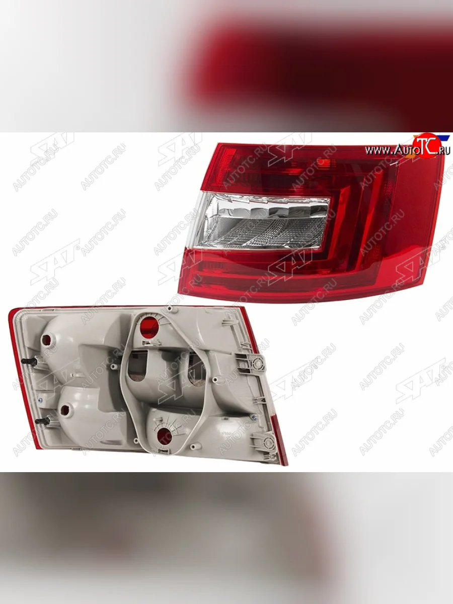 Фонарь задний правый SAT  Skoda Octavia (2012-2017) A7  в Керчи Республика Крым