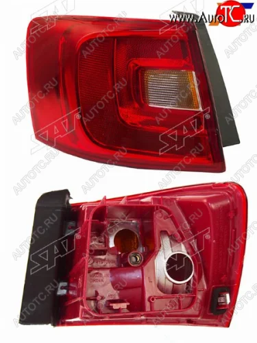 Фонарь задний левый SAT Volkswagen Jetta  A6 (2011-2015) седан дорестайлинг