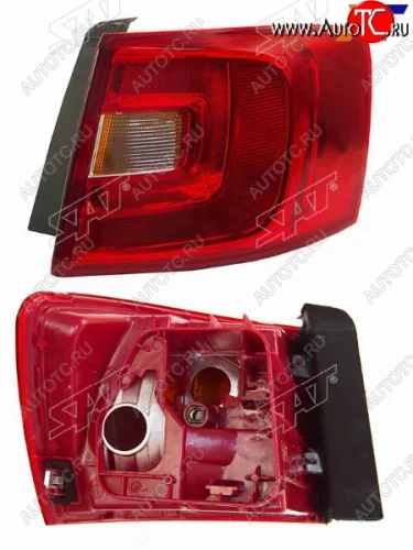 Фонарь задний правый SAT Volkswagen Jetta  A6 (2011-2015) седан дорестайлинг