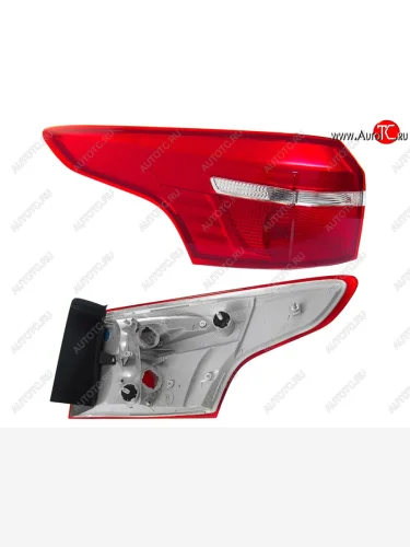 Фонарь задний левый (внешний) SAT Ford Focus  3 (2014-2019) седан рестайлинг, универсал рестайлинг, хэтчбэк рестайлинг