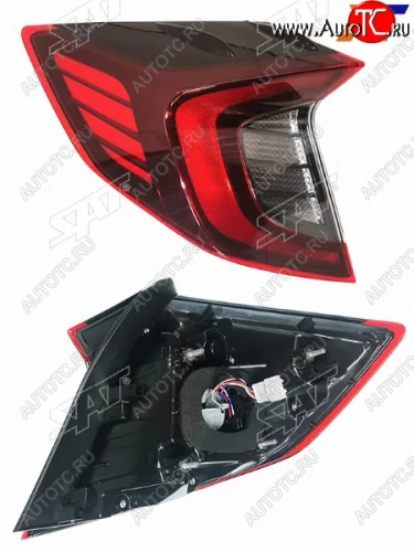 Фонарь задний левый (внешний, LED) SAT Hyundai Sonata  DN8 (2019-2022)