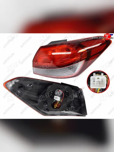 Фонарь задний правый (внешний, LED) SAT KIA Cerato  3 YD (2016-2019) рестайлинг седан