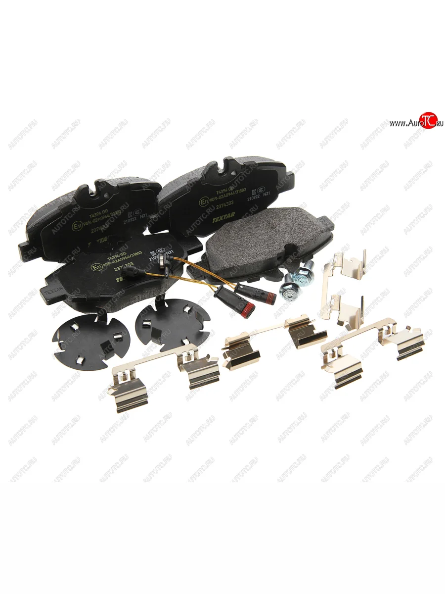 Колодки тормозные передние (4шт.) TEXTAR Mercedes-Benz E-Class W211 дорестайлинг седан (2002-2006)  в Самаре Самарской области