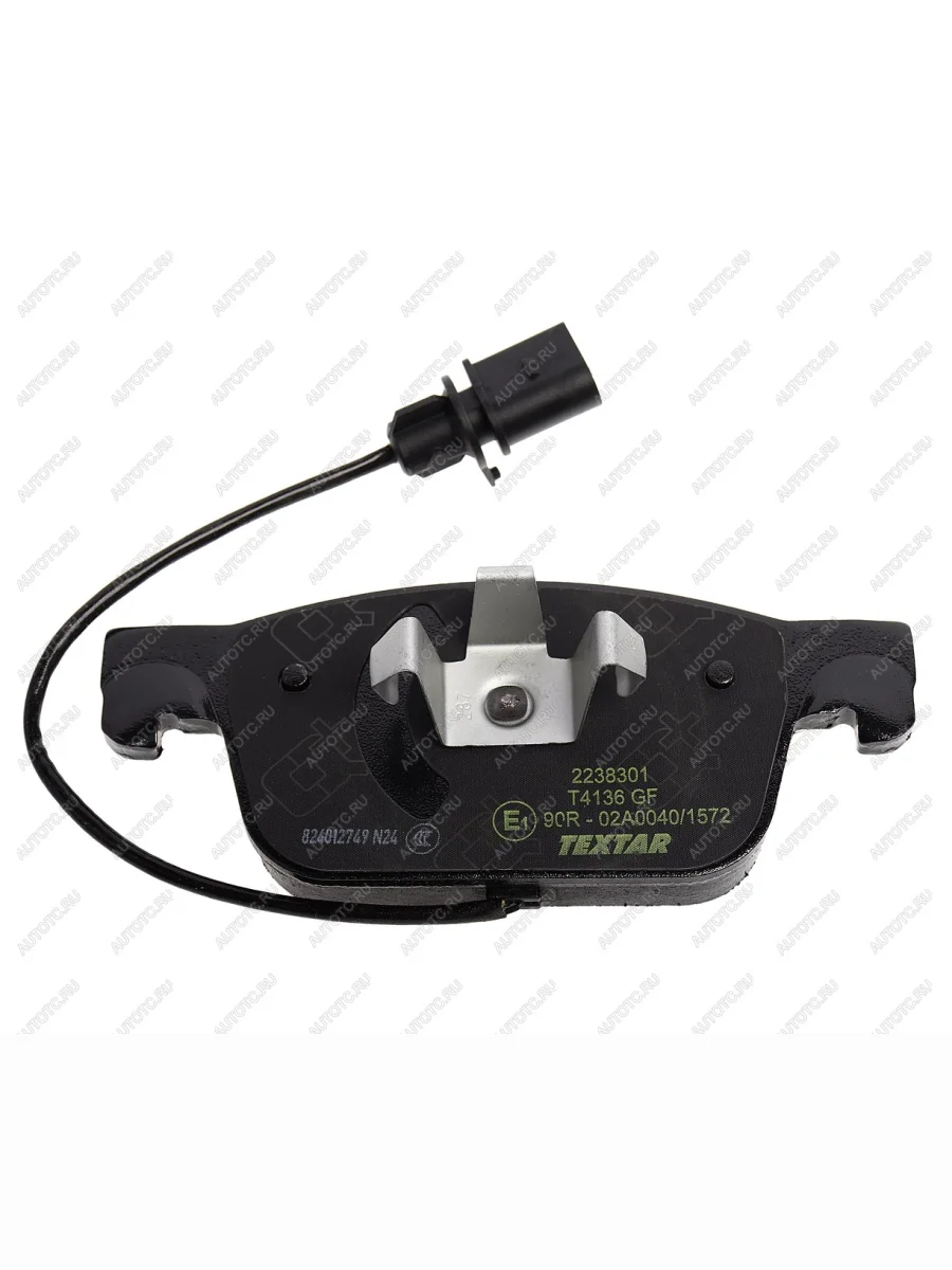 Колодки тормозные передние (4шт.) TEXTAR Audi A5 F5 дорестайлинг, лифтбэк (2016-2020)  в Перми Пермском крае