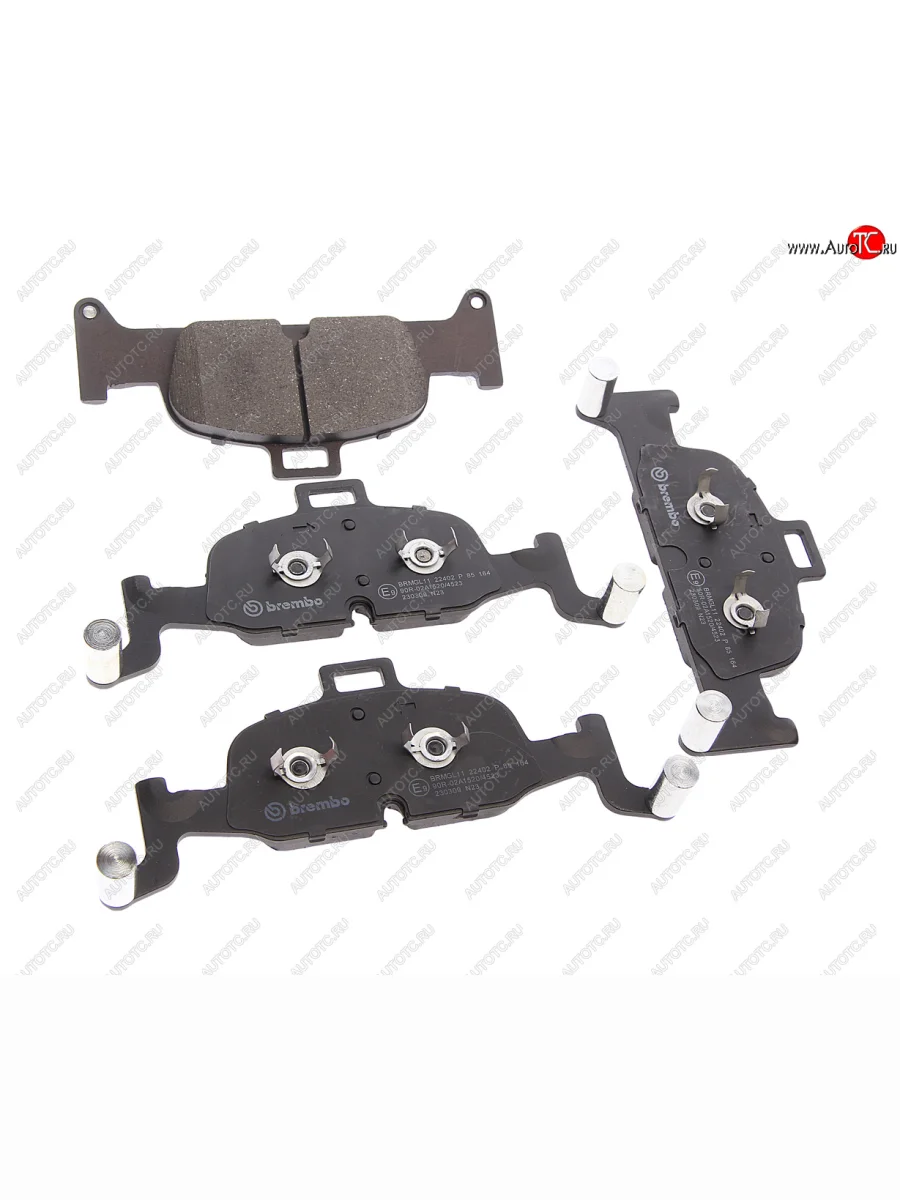 Колодки тормозные передние (4шт.) BREMBO Audi A4 B9 дорестайлинг,седан (2016-2020)  в Перми Пермском крае