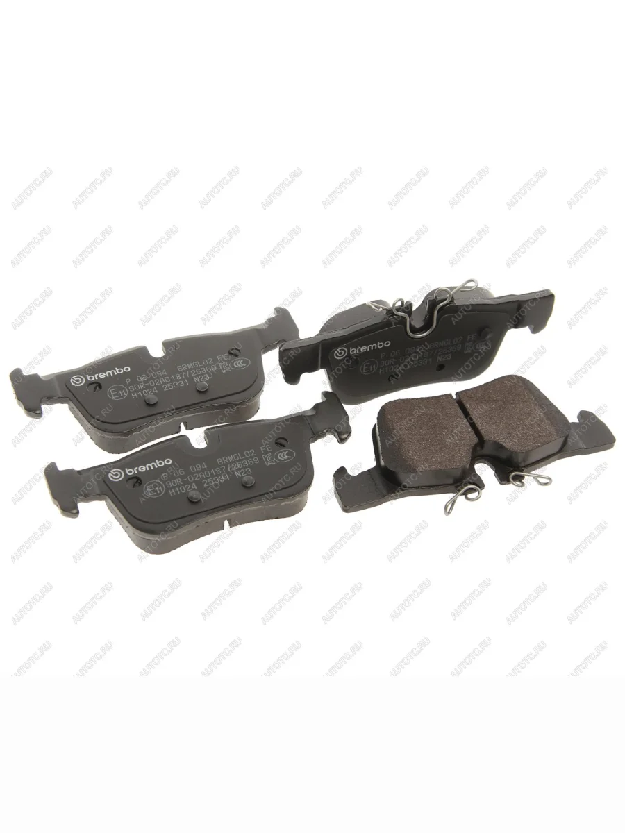 Колодки тормозные задние (4шт.) BREMBO BMW X1 F48 рестайлинг (2019-2022)  в Керчи Республика Крым