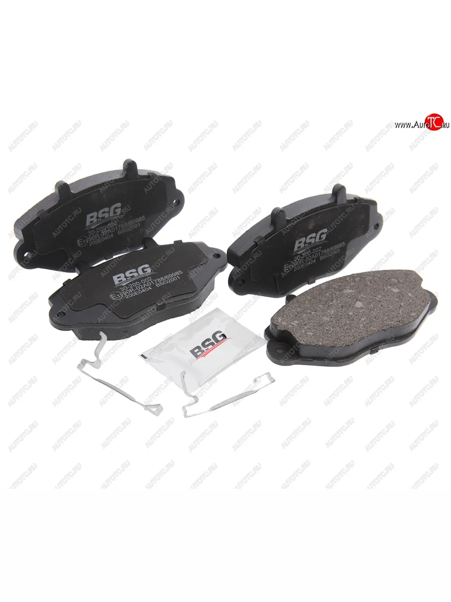 Колодки тормозные передние (4шт.) BSG Ford Transit цельнометаллический фургон 1-ый рестайлинг (1991-1994)  в Воронеже Воронежской области
