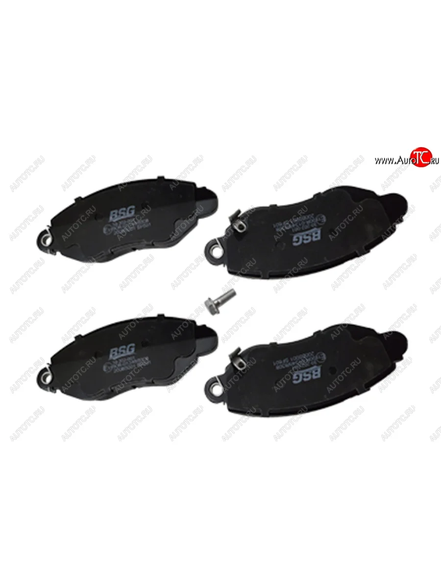 Колодки тормозные передние (4шт.) BSG Ford Transit цельнометаллический фургон дорестайлинг (2000-2006)  в Самаре Самарской области