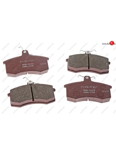 Колодки тормозные передние (4шт.) ALLIED NIPPON Лада ВАЗ 2108 (1984-2003)