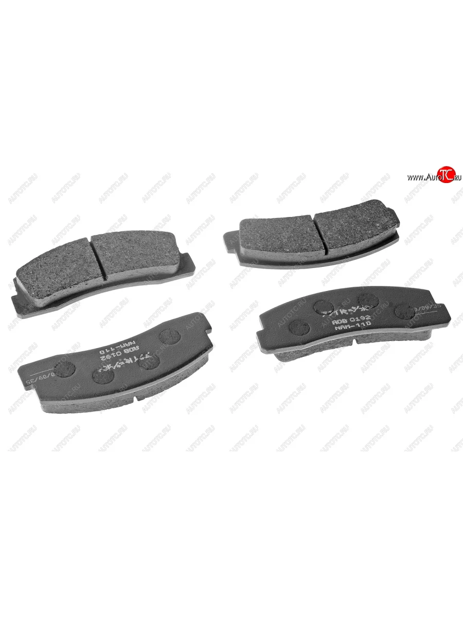 Колодки тормозные передние (4шт.) ALLIED NIPPON Лада ВАЗ нива 4х4 2121 (Legend) 3 дв. 2-ой рестайлинг (2021-2025)  в Перми Пермском крае