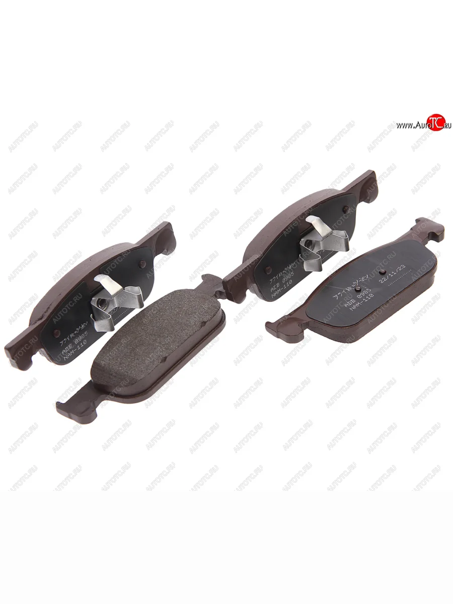 Колодки тормозные передние (4шт.) ALLIED NIPPON Renault Logan 1 рестайлинг (2010-2016)  в Воронеже Воронежской области