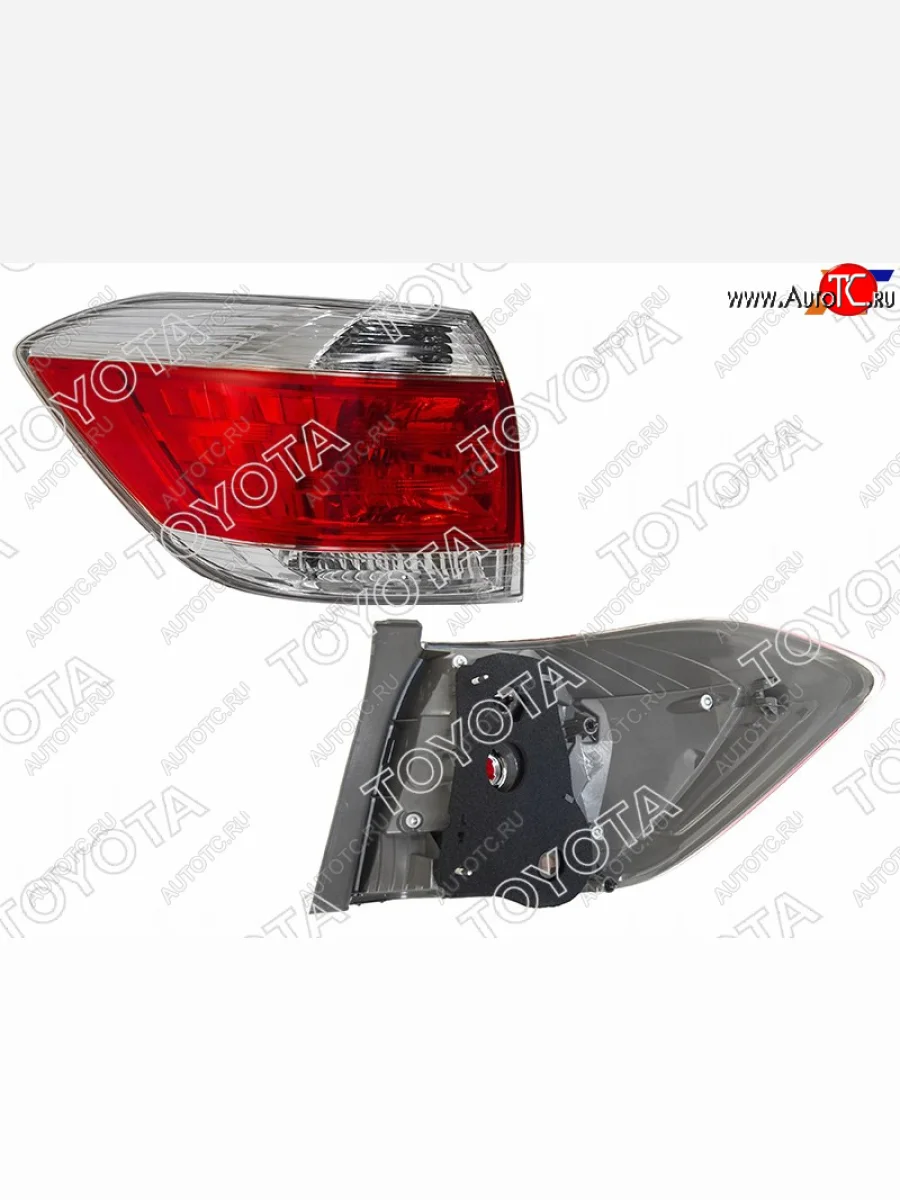 Фонарь задний левый TOYOTA Toyota Highlander XU40 рестайлинг (2010-2013)  в Керчи Республика Крым