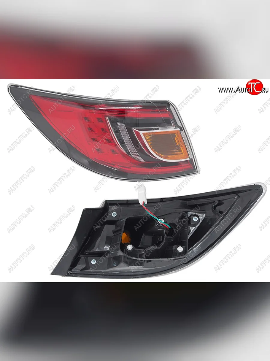 Фонарь задний левый (внешний, LED) SAT Mazda 6 GH дорестайлинг лифтбэк (2007-2010) (красный)  в Воронеже Воронежской области