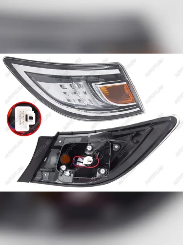 Фонарь задний левый (внешний, LED) SAT Mazda 6 GH рестайлинг универсал (2010-2012)