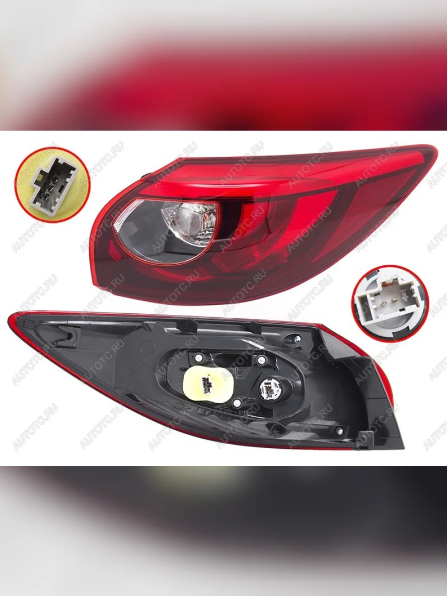 Фонарь задний правый (внешний, LED) SAT Mazda CX-5 KE рестайлинг (2015-2017)  в Самаре Самарской области
