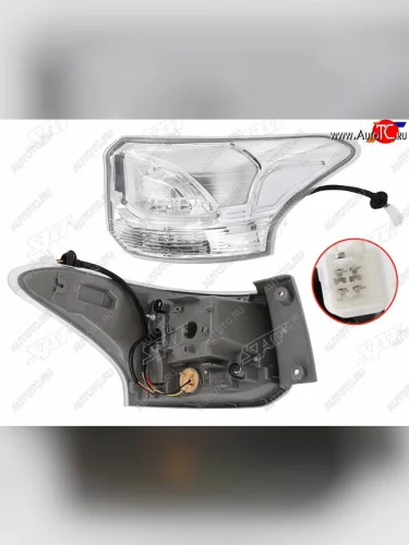 Фонарь задний правый (внешний, LED) SAT Mitsubishi Outlander  GF (2014-2016) 1-ый рестайлинг